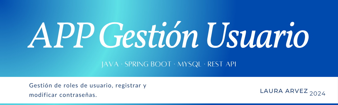 APP Gestión Usuario